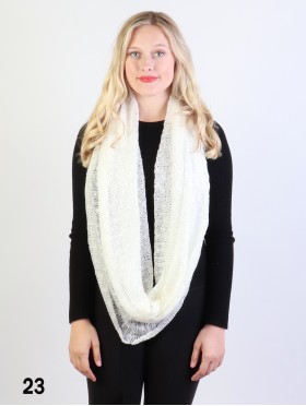 1 LAYER LACE KNIT LOOP